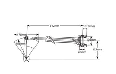 Cylinder Inboard UC168-I