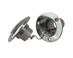 Deck Filler Lockable w/Key S/S Fuel 38/50mm