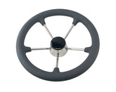 Steering Wheel S/S 343mm Grey
