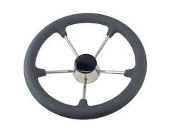 Steering Wheel S/S 343mm Grey