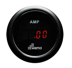 Gauge Digital Ampmeter Black 12/24v