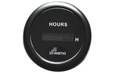 Gauge Digital Hourmeter Black 12/24