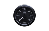 Gauge Speedo GPS Black 0-60kns