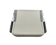 Seat Jump Seat Flip-Up OffWht/Blk Piping
