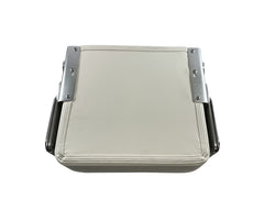 Seat Jump Seat Flip-Up OffWht/Blk Piping