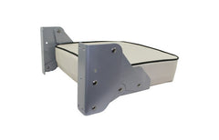 Seat Jump Seat Flip-Up OffWht/Blk Piping