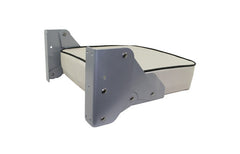 Seat Jump Seat Flip-Up OffWht/Blk Piping