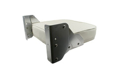 Seat Jump Seat Flip-Up w/Polished Hinge White