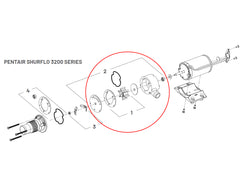 Impeller Housing Kit 3200