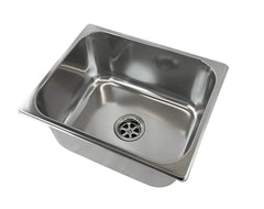 Sink S/S Rectangle O/A 298x238x150mm