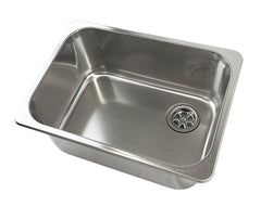 Sink S/S Rectangle O/A 335x260x150mm