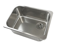 Sink S/S Rectangle O/A 335x260x150mm