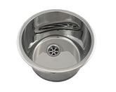Sink S/S Round 260x260x180mm