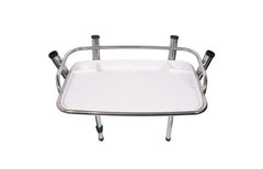 Bait Board S/S with 4 Rod Holders