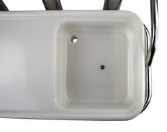Bait Board S/S w/Sink & Holders