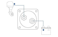 Battery Switch Heavy Duty On/Off 600/2500A