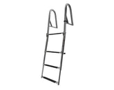 Ladder Folding Platform w/Hand Rails Tele.4-Step