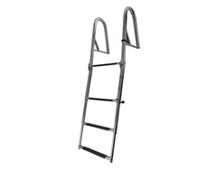 Ladder Folding Platform w/Hand Rails Tele.4-Step