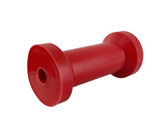 Soft Red Poly Cotton Reel Roller 150x75mm