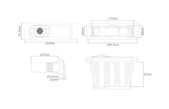 Stereo Marine MP6 Shallow Mnt