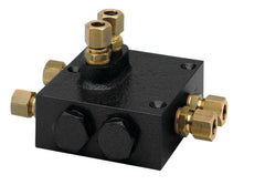VETUS Dual non-return valve block without fittings, to be used with cylinders MTC3008 to MTC17510 K30/140B