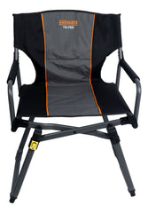 Wildtrak™ Telfer Compact Directors Chair, Folding Aluminium Frame, Lightweight, Weight Rated 120kg, Carry Bag with Shoulder Strap