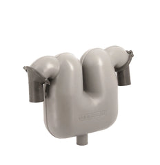 VETUS Exhaust gas separator with Ø 60 mm rotating connections and Ø 50 mm drain LGS6050