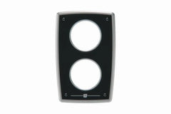 VETUS Aluminium extension panel for 2 instruments 2" (excl. instruments) MPA1XB