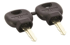 VETUS V-CAN key switch panel for electric propulsion, switched power supply, 12V, black MPE1KB