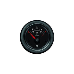 VETUS Oil pressure gauge black, 12 / 24 V, (0-8 kg/cm2), cut-out size Ø 52 mm (excl. sensor) OILB