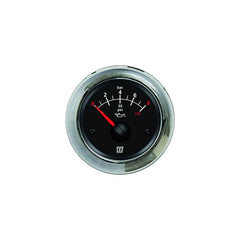 VETUS Oil pressure gauge black, 12 / 24 V, (0-8 kg/cm2), cut-out size Ø 52 mm (excl. sensor) OILB