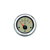 VETUS Oil pressure gauge cream, 12 / 24 V, (0-8 kg/cm2), cut-out size Ø 52 mm (excl. sensor) OILN