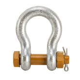 SHACKLE BOW GRADE S SAFETY 12T ORANGE