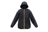 Compact Away Unisex Rain Jacket 2XL - Black