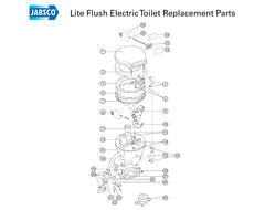 Rinse Pump Dlx flush 24V