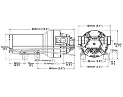 Pump Par-Max HD6 Freshwater 60psi 24v
