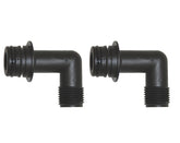 50645-1000 Jabsco Large Port Kit 1/2 inch 90deg Elbow Thread