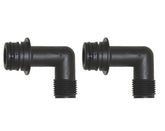 50645-1000 Jabsco Large Port Kit 1/2 inch 90deg Elbow Thread