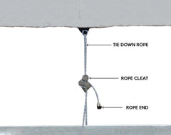 OceanSouth Rib Boat Storage Cover 7.2 - 7.5m