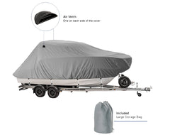 OceanSouth Pilot Cruiser Boat Cover Blk 5.5-6.0m