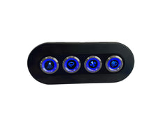 Switch Panel Black On/Off LED 6-Btn