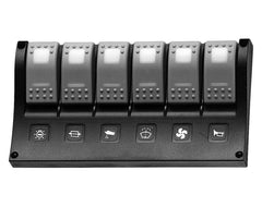 Switch Panel 6G Rocker LED Switch