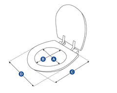 Seat Soft Close - Space Saver & Compact