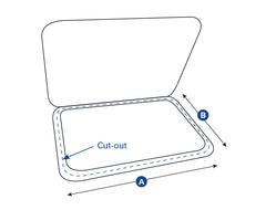 Hatch Trim Black T/S 170754#