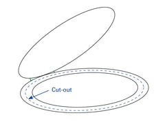 Hatch Trim Off-W T/S 170896 (2.75)