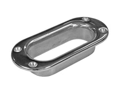 Hawse Pipe S/S Flange Oval 188x88mm