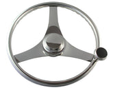 Steering Wheel S/S w/knob 390mm