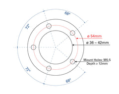Tank Sender S5 225mm 240-30 Ohms