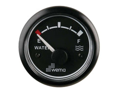 Gauge Water Level Black S/S 0-190 Ohms