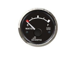 Gauge Water Level Black S/S 0-190 Ohms